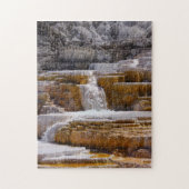 Herfsten van Mammoth Springs Legpuzzel (Verticaal)