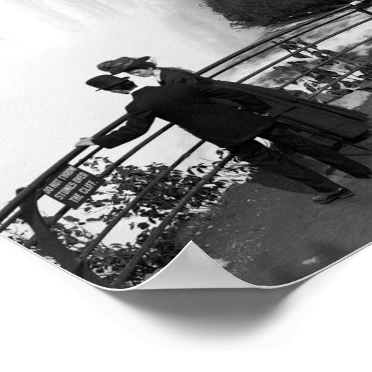  Herfsten van Niagara - 1908 Poster (Hoek)