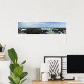 Herfsten van Niagara/Hoefijzer - van de 8e verdiep Poster (Thuiskantoor)