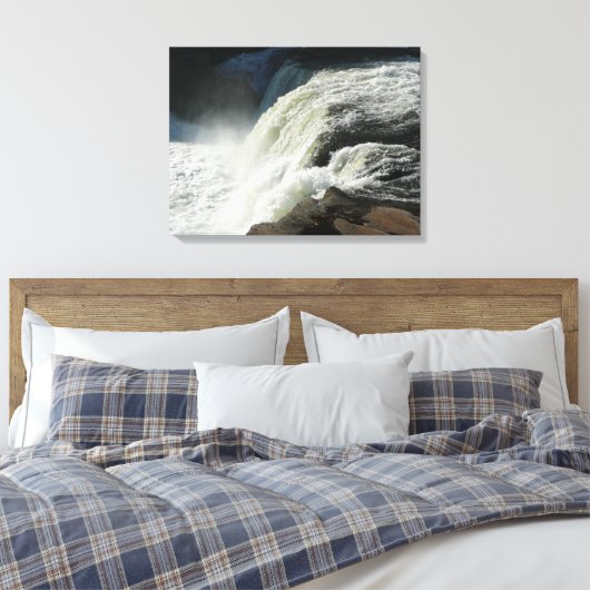 Herfsten van Ohiopyle in Pennsylvania Canvas Afdruk (Insitu (Slaapkamer))