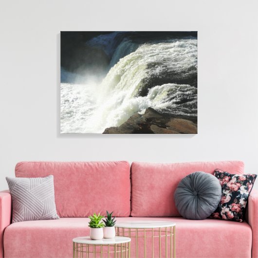 Herfsten van Ohiopyle in Pennsylvania Canvas Afdruk (Insitu (Woonkamer))