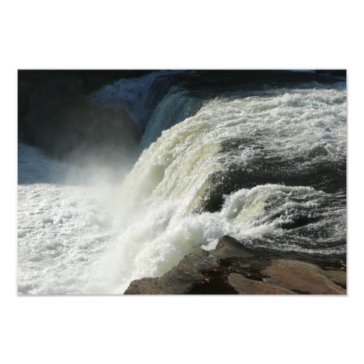Herfsten van Ohiopyle in Pennsylvania Foto Afdruk (Voorkant)