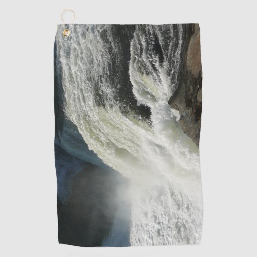 Herfsten van Ohiopyle in Pennsylvania Golfhanddoek (Voorkant)