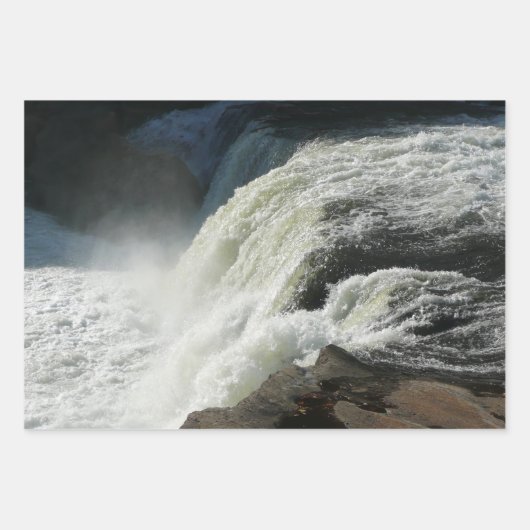 Herfsten van Ohiopyle in Pennsylvania Inpakpapier Vel (Voorkant)