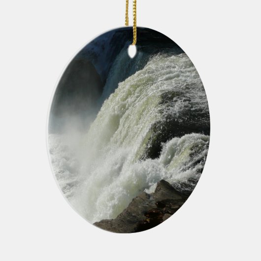 Herfsten van Ohiopyle in Pennsylvania Keramisch Ornament (Rechts)