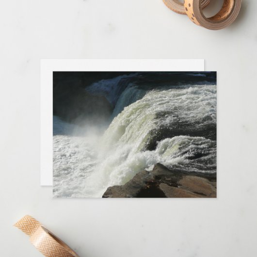 Herfsten van Ohiopyle in Pennsylvania Notitiekaartje (Voorkant / Achterkant in situ)