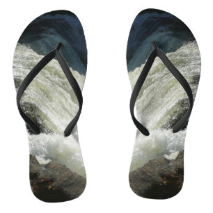 Herfsten van Ohiopyle in Pennsylvania Teenslippers
