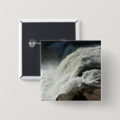 Herfsten van Ohiopyle in Pennsylvania Vierkante Button 5,1 Cm (Voorkant /achterkant)