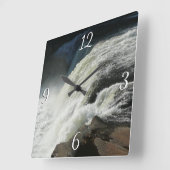 Herfsten van Ohiopyle in Pennsylvania Vierkante Klok (Hoek)