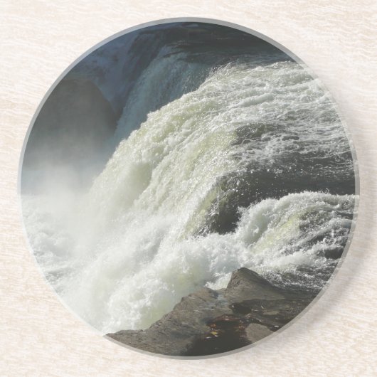 Herfsten van Ohiopyle in Pennsylvania Zandsteen Onderzetter (Voorkant)