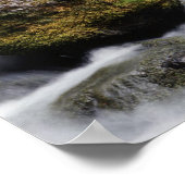 Herfsten van oregon, Toketee en basalt rock format Poster (Hoek)