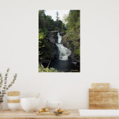 Herfsten van Raymondvaardigheid in de Poconos. dru Poster (Keuken)