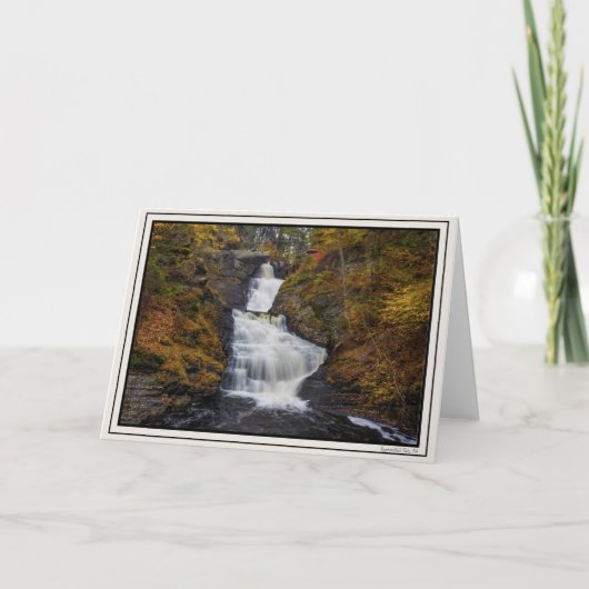 Herfsten van Raymondvaardigheid in het najaar van Kaart (Voorkant)