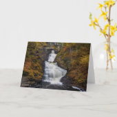 Herfsten van Raymondvaardigheid in het najaar van Kaart (Gele Bloem)