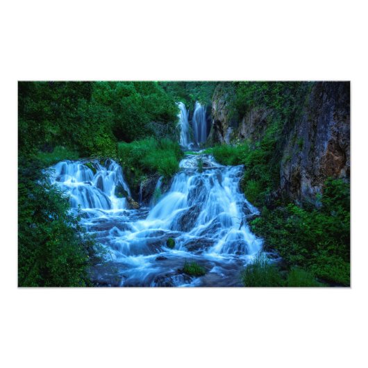 Herfsten van Roughlock Spearfish Canyon Foto Afdruk (Voorkant)