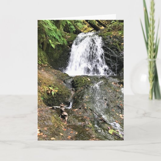 Herfsten van Shepperd, Oregon Kaart (Voorkant)