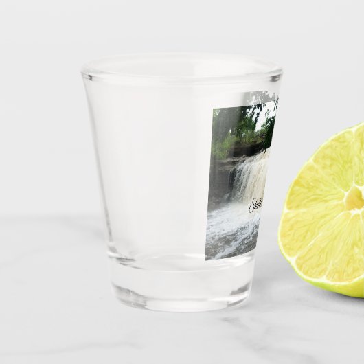 Herfsten van shidler shot glas (Links)