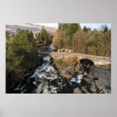 Herfsten van Uitzicht van Dochart Aerial Poster (Voorkant)