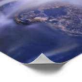 Herfsten van viskreek bij Steamboot Springs Colora Poster (Hoek)