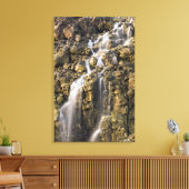 Herfsten van vulkanische rotsafval canvas afdruk (Insitu (Woonkamer))