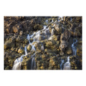 Herfsten van vulkanische rotsafval foto afdruk (Voorkant)