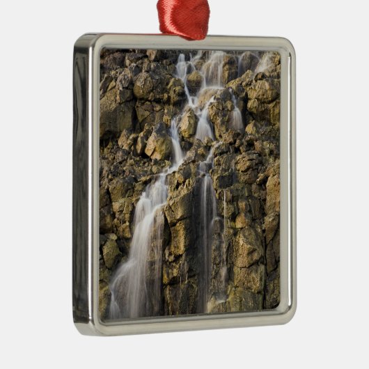 Herfsten van vulkanische rotsafval metalen ornament (Rechts)