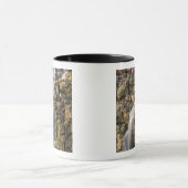 Herfsten van vulkanische rotsafval mok (Midden)