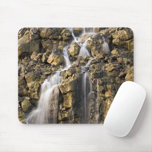 Herfsten van vulkanische rotsafval muismat (Met muis)