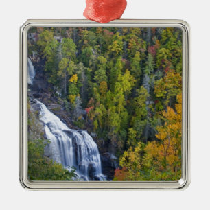 Herfsten van witwater in het Nationaal Nantahala Metalen Ornament