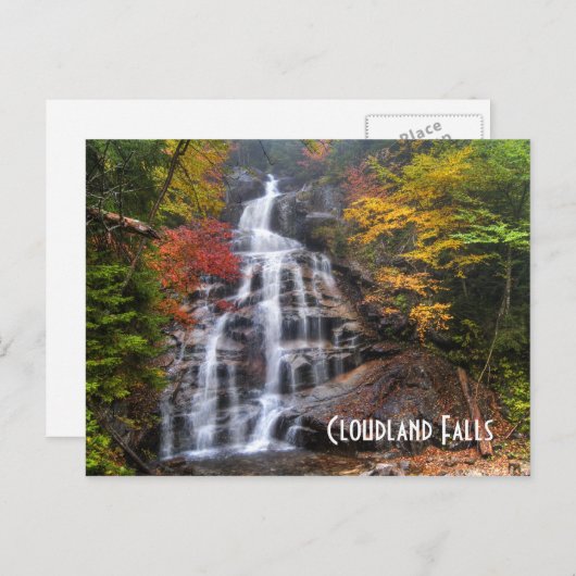 Herfsten van wolkenland briefkaart (Voorkant / Achterkant)