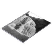 Herfsten van zwarte en witte orthode notitieboek (Linkerzijde)