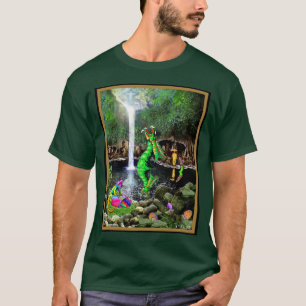 Herfsten voor groene dragon t-shirt
