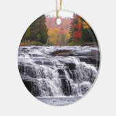 herfsten voor karnemelkmelk adirondacks keramisch ornament (Links)