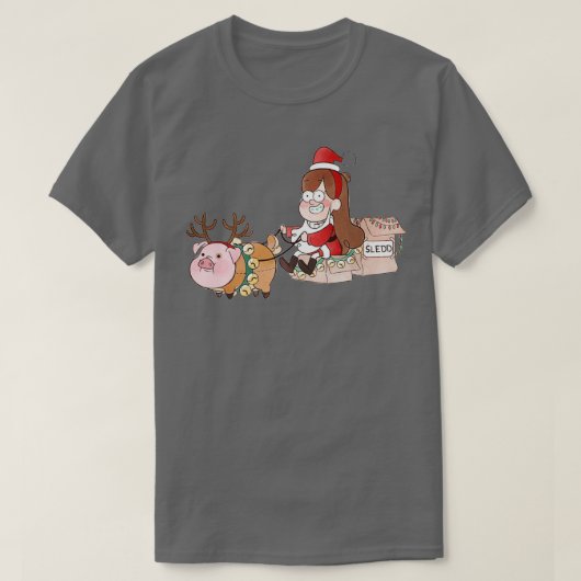 Herfsten voor kerstmabelzwaartekracht t-shirt (Design voorkant)