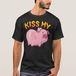 Herfsten voor zwaartekracht - Waddles the Pig Stic T-shirt
