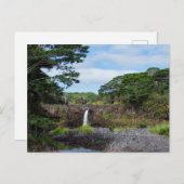herfsten wai - ale in het park wailuku briefkaart (Voorkant / Achterkant)