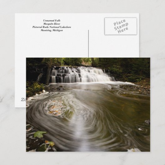 Herfsten zonder naam briefkaart (Voorkant / Achterkant)