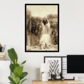 Herfsten Zwarte heuvels South Dakota 1889 Poster (Thuiskantoor)