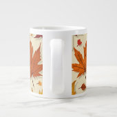 herfstesdoorn-mok grote koffiekop (Achterkant)