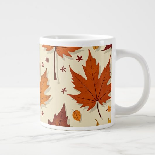 herfstesdoorn-mok grote koffiekop (Rechts)