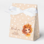 herfstfee voor bossen bedankdoosjes (Voorkant Zijde)