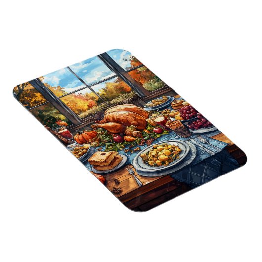 Herfstfeest: een Thanksgiving Magneet (Rechterzijde)