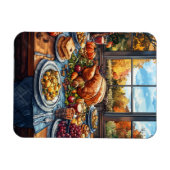 Herfstfeest: een Thanksgiving Magneet (Horizontaal)