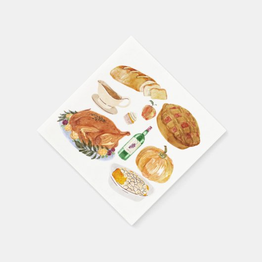 herfstfeest servet (Hoek)