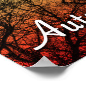 herfstfeest : spookboom poster (Hoek)