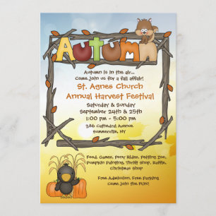 Herfstfeest Uitnodiging