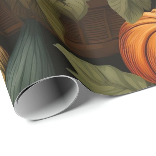 herfstfeestdag cadeaupapier (Rol Hoek)