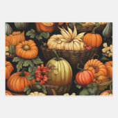 herfstfeestdag inpakpapier vel (Voorkant 2)