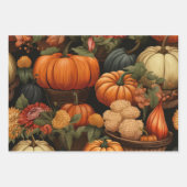 herfstfeestdag inpakpapier vel (Voorkant)