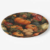 herfstfeestdag papieren bordje (Gekanteld)